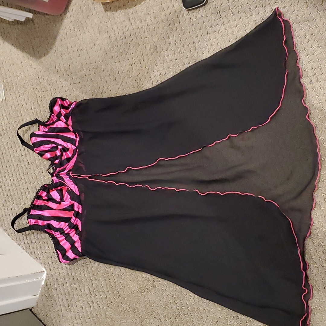Babydoll  New Sheer 1x Babydoll Open Front